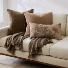 Deco Velvet Pillow Cover &amp; Throw Set