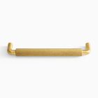 Knurled Drawer Hardware - Antique Brass