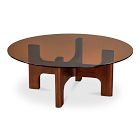 Csilla Round Glass Coffee Table (42&quot;)