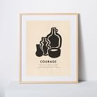 Élan Byrd Virtues of the Soul Framed Print - Courage