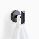Mid-Century Bathroom Hardware - Matte Black