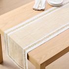 Soil to Studio Tamara Block-Printed Linen Runner