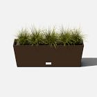Veradek Plastic Window Box Indoor/Outdoor Planters