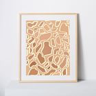 &#201;lan Byrd Framed Print - Sunset Stones