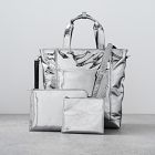 Metallic Gunmetal Travel Set