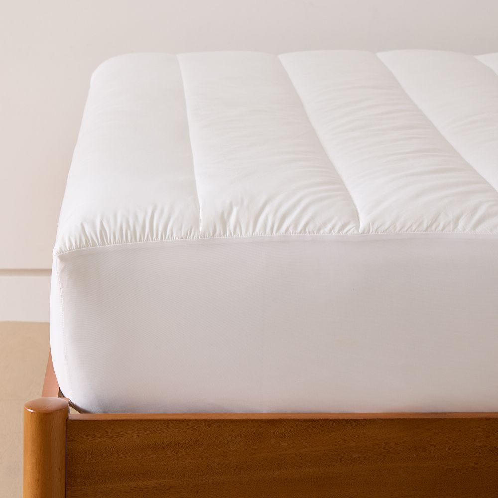 HydroCool® Down Alternative Mattress Pad - Queen, White