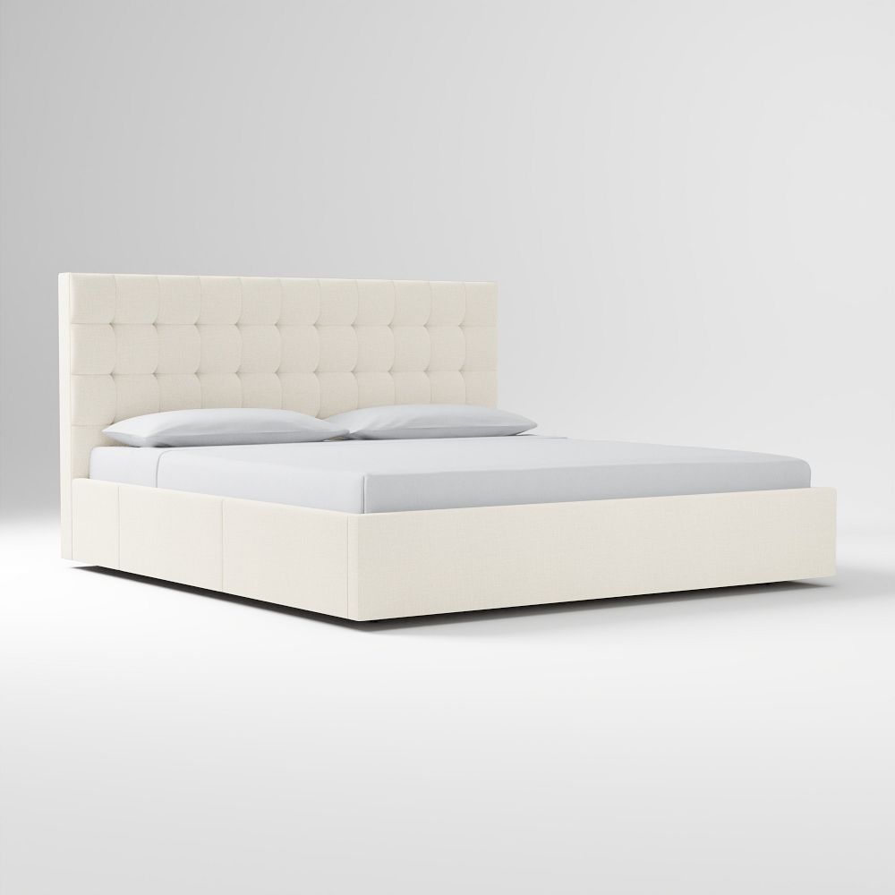 Emmett Tufted Side Storage Bed