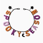 Open Box: Halloween Felt Word Garland, Spooky Season