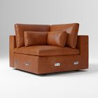 Open Box: Build Your Own - Harmony Modular Leather Sectional