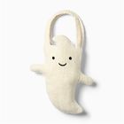 Open Box: Halloween Felt Treat Bucket Friendly Ghost, Standard -  White