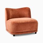 Open Box: Mella Chair - Performance Distressed Velvet Burnt Umber