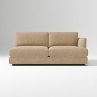 Open Box: Haven Right-Arm 2 Seater Sofa - Performance Distressed Velvet Camel