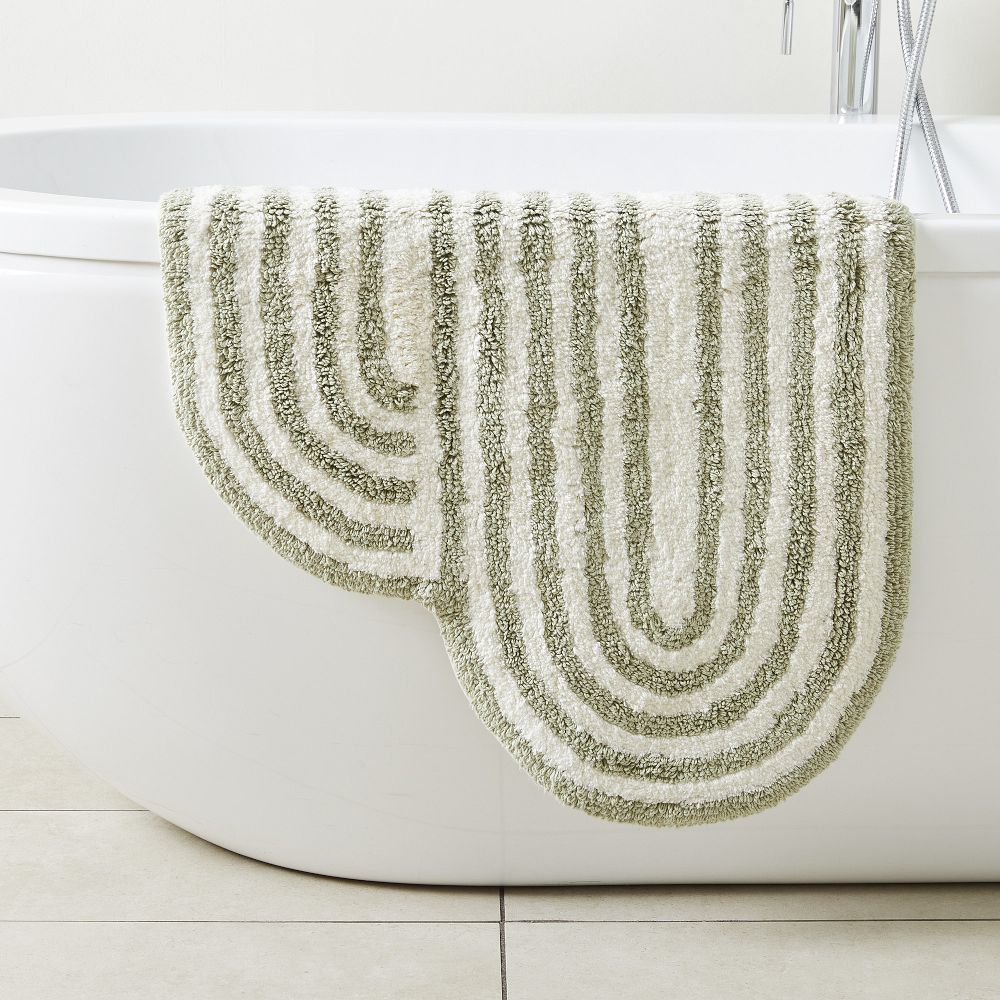 Runway Bath Mat - Sage, 20x34