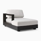 Open Box: Telluride Aluminum Outdoor Sectional, Outdoor Left-Arm Chaise - Dark Bronze