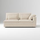 Open Box: Harmony Modular Extra Deep Right-Arm 2 Seater Sofa - Performance Distressed Velvet Sand