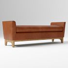 Open Box: Harvey Leather Bench