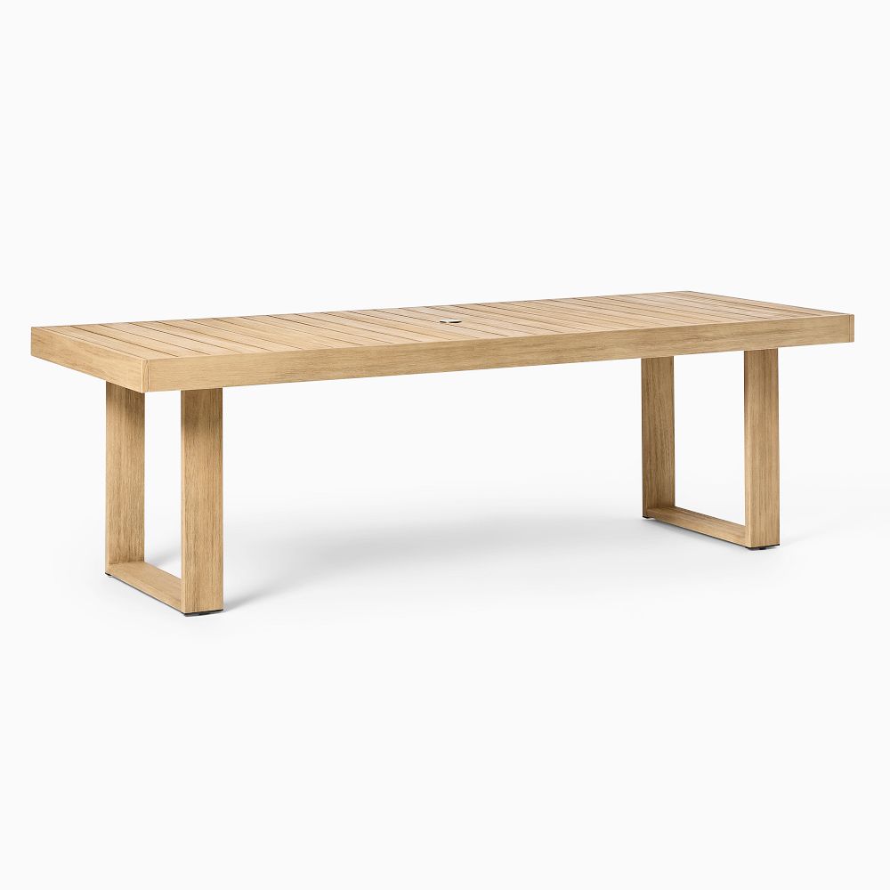Portside Outdoor Dining Table (76.5"–96") - Reef