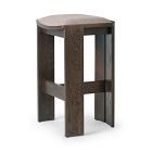 Open Box: Jalark Backless Bar Stool, Alcala Fawn, Drifted Oak