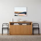 Open Box: Sandspit by Kayla King Framed Wall Art by Minted for West Elm (40" x 30") - White Frame