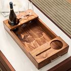 Walnut Wood Wine Serving Tray