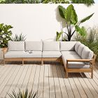 Playa Outdoor 4-Piece L-Shaped Sectional (124")