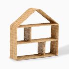House Rattan Shelf (25")