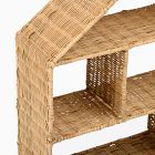 House Rattan Shelf (25")