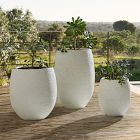 Curved Ficonstone Indoor/Outdoor Planters
