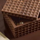 Nadia Carved Wood Box