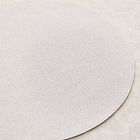 Heathered Easy-Care Round Placemat Sets