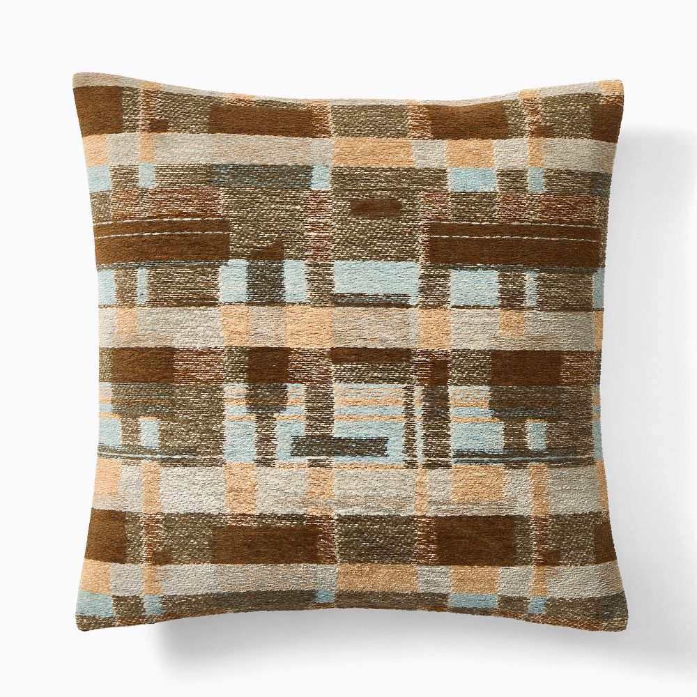 Modern Block Chenille Pillow Cover - 20x20, Multi