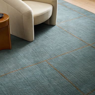 Kelsey Grid Wool Jute Rug