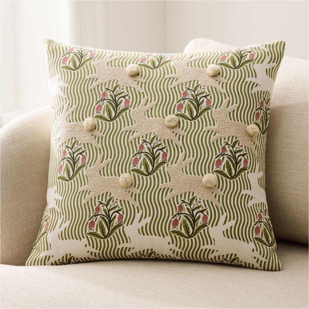 Frolic Floral Pillow Cover