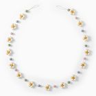 Pom-Pom &amp; Daisy Felt Garland