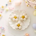 Pom-Pom &amp; Daisy Felt Ornaments (Set of 3)