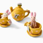 Felt Tea Set w/ Bunnies