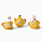 Felt Tea Set w/ Bunnies
