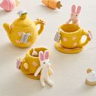 Felt Tea Set w/ Bunnies