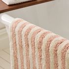 Offset Stripe Bath Mat