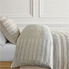 Woven Stripe Duvet Cover &amp; Shams