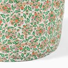 Pink Chicken Quilted Floral Bin