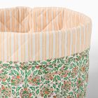 Pink Chicken Quilted Floral Bin