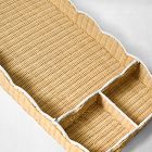 Scallop Rattan Universal Changing Table Topper