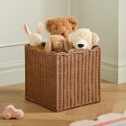 Scallop Rattan Bin