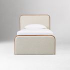 Miles Wood &amp; Upholstered Storage Bed