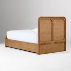 Miles Wood &amp; Upholstered Storage Bed