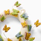 Easter Wreath w/ Felt Butterflies