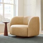 Laurent Leather Grand Swivel Chair
