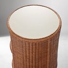 Billie Rattan Storage Side Table