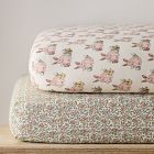 Pink Chicken Easter Crib Sheet Bundle